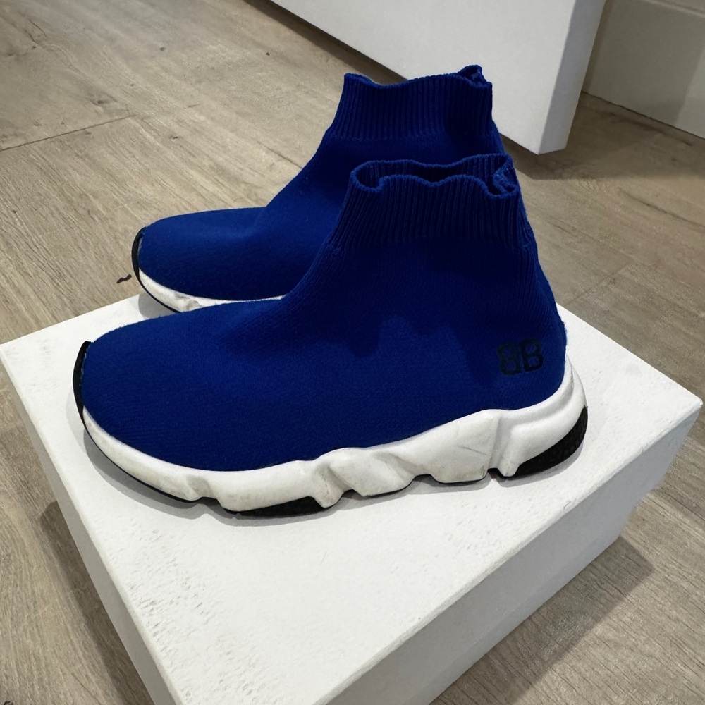 Balenciaga Blue Sock Sneakers